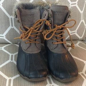 Sperry Top-Sider Fur Trimmed Winter Boots